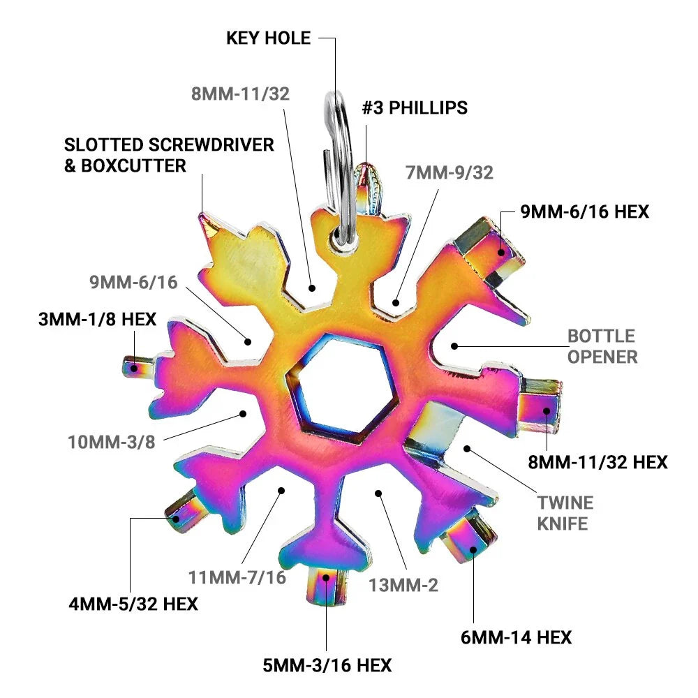 SnowTool™ 19-in-1 Stainless Multi-Tool